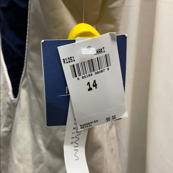 NWT Nautica swimsuit - reversible size 14 - Picture 5 of 5